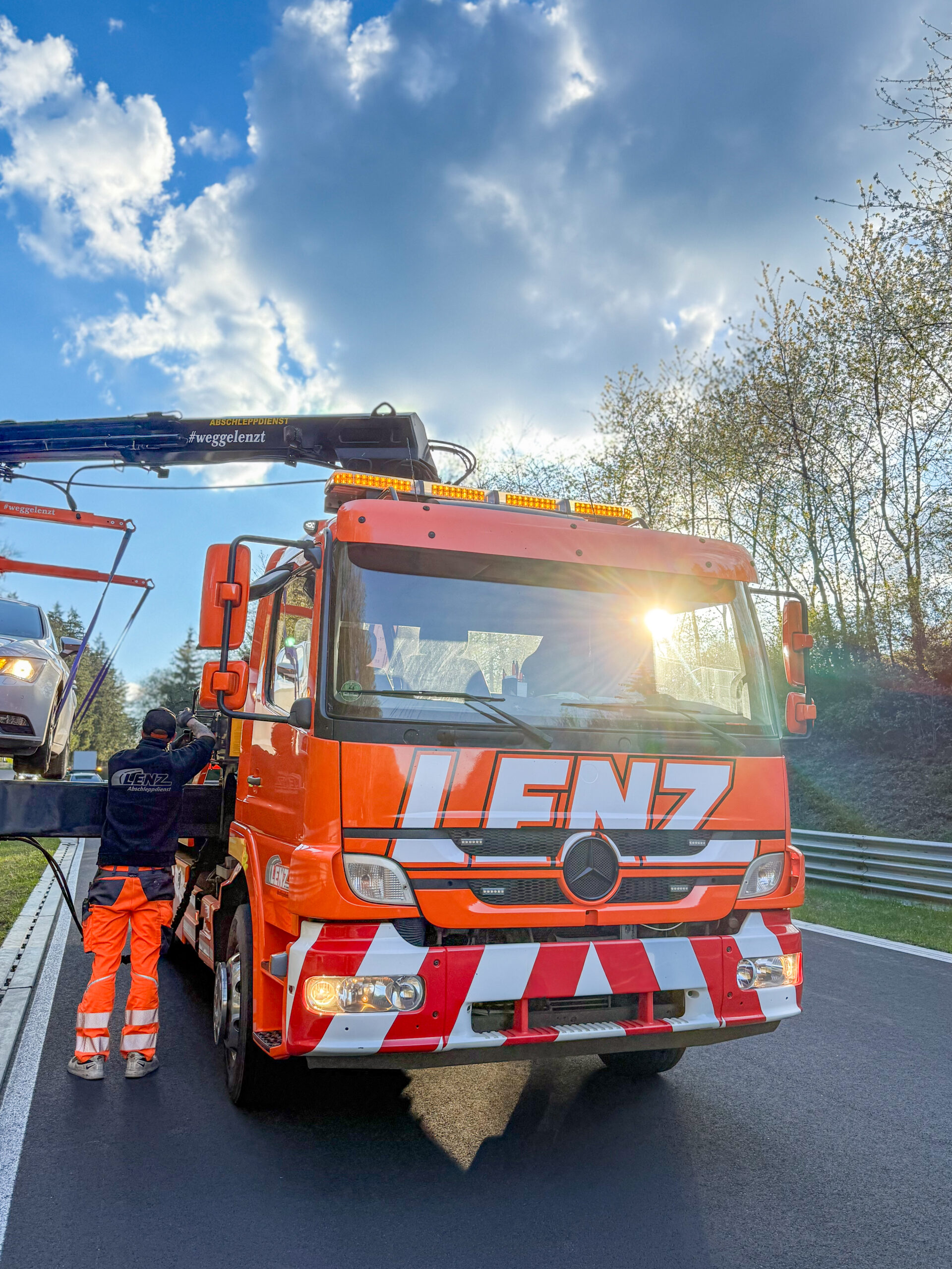 Lenz Abschleppwagen
