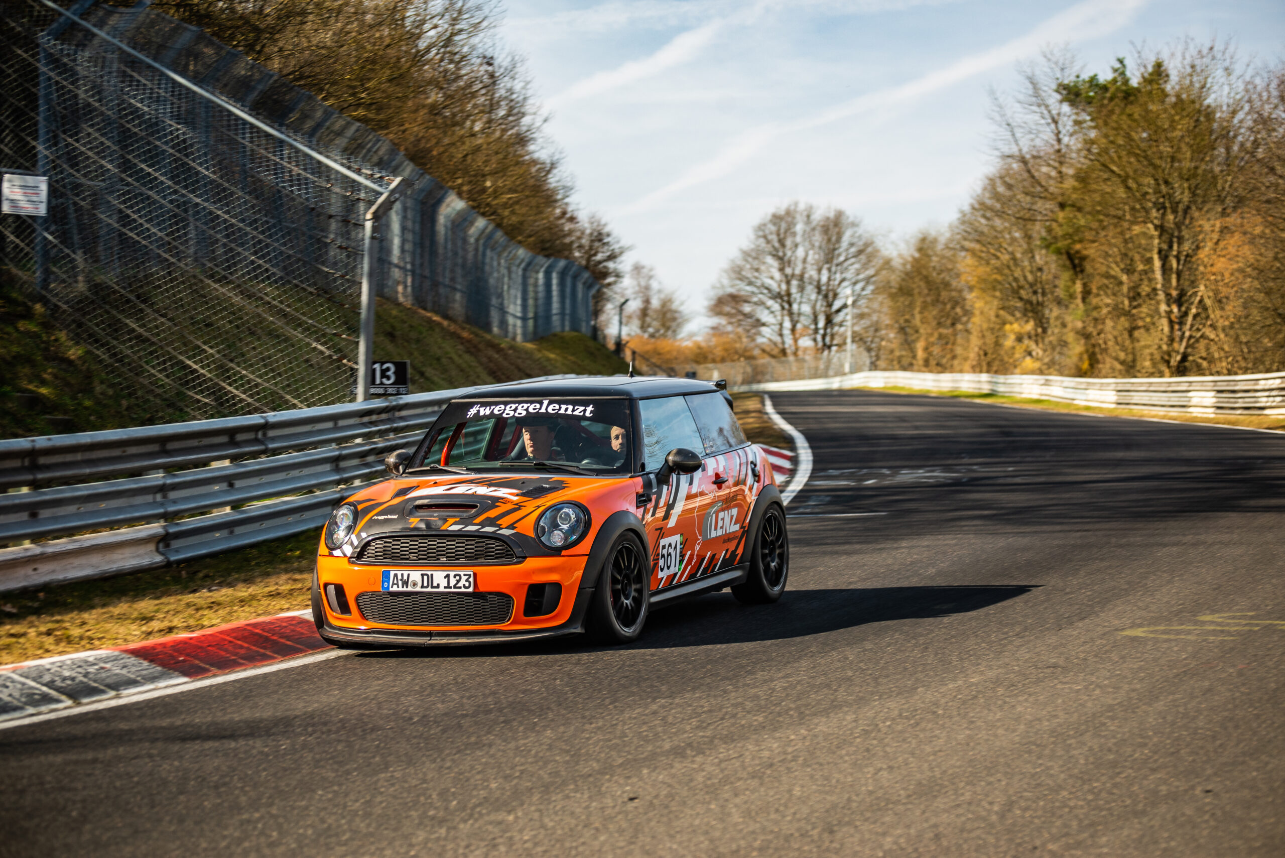 Lenz Mini auf dem Nürburgring